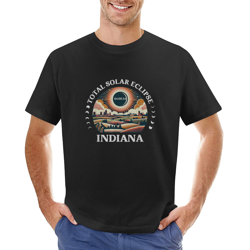 Indiana Eclipse 4.08.24 America Total Solar Eclipse 2024 T-Shirt